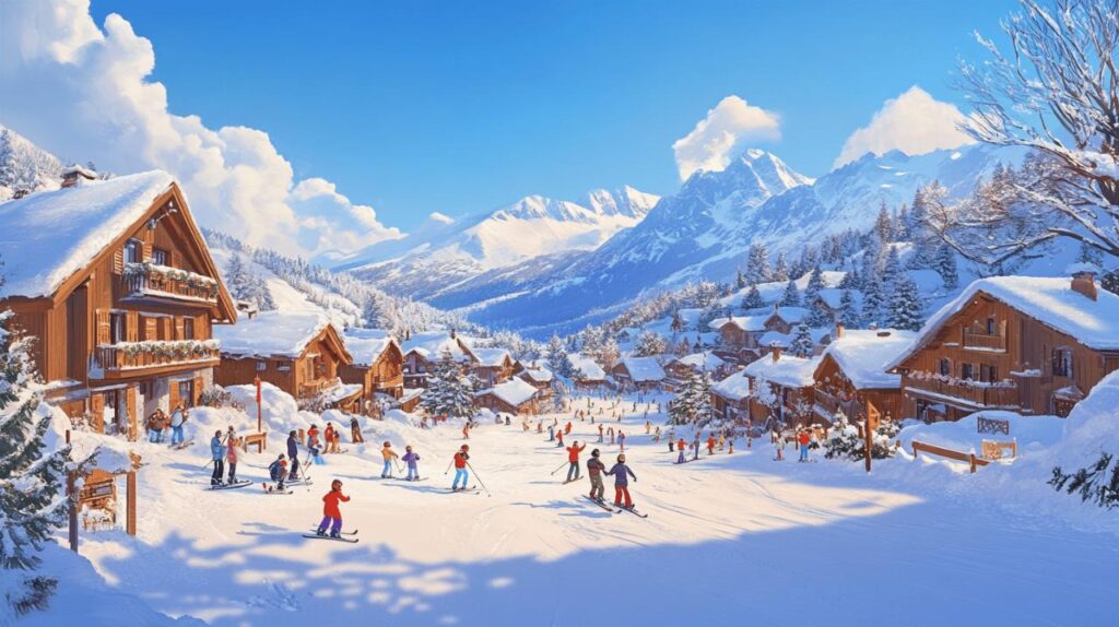 Samoens, la destination idéale en famille : Découvrez les meilleures écoles de ski rétro pour vos enfants